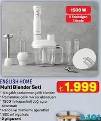 ENGLİSH HOME MULTİ BLENDER SETİ ENGLİSH HOME MULTİ BLENDER SETİ